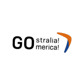 Logo Sticker by GOstralia!-GOmerica!