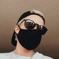 Wear A Mask Wtf GIF by Dani Chase