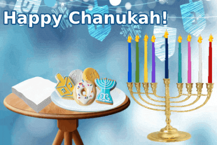 Festival Of Lights Happy Hanukkah GIF