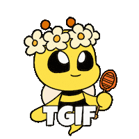 Its Friday Sticker by Christophers Genie