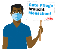 Gewerkschaft_Unia vote care protest nurse Sticker