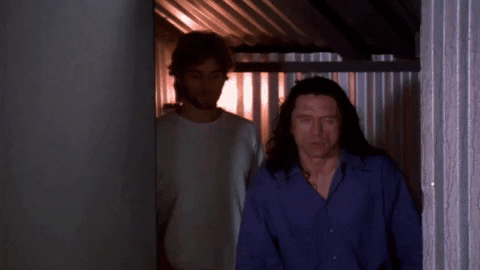 shocked tommy wiseau GIF by The Room