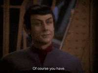 Star Trek Of Course You Have GIF by Goldmaster