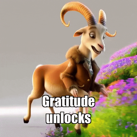 Wisdom Gratitude GIF by Radiantelope