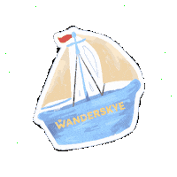 Travel Ocean Sticker by Wanderskye