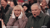 Barbara Niven Cheering GIF by Hallmark Mystery