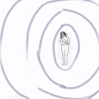 Anxiety GIF by Barbara Pozzi