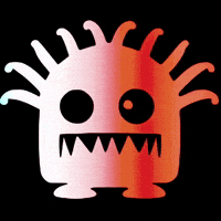 Halloween Monster GIF by The3Flamingos
