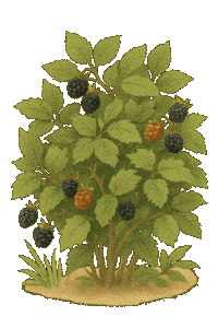 Horse Bush Sticker