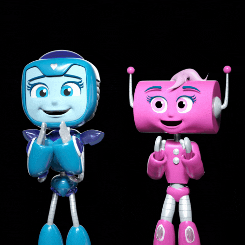 bluestudios happy fun celebration celebrate GIF