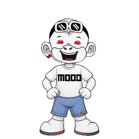 Vibing Cracking Up Sticker by Zhot Shop