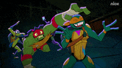 rise of the tmnt GIF by Teenage Mutant Ninja Turtles
