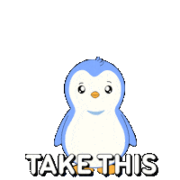 Penguin Lose Sticker by Pudgy Penguins