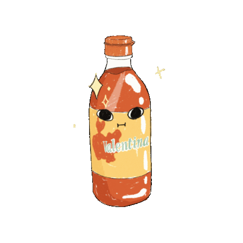 anna_con_doble_ene giphyupload spicy salsa hot sauce Sticker
