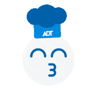 Cooking Chef Love Sticker by ADT Security