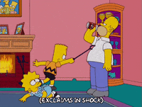 sad homer simpson GIF