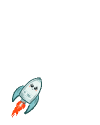 Iris2punkt0 rocket rudyrocket rockyrakete Sticker