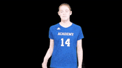 theacademyvb volleyball embarrassed academy ohno GIF