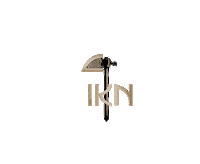 VIKN axe viking chalk vikn Sticker