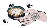 Stars Hand Sticker