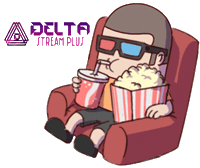 Eating Sticker by DeltaPlus