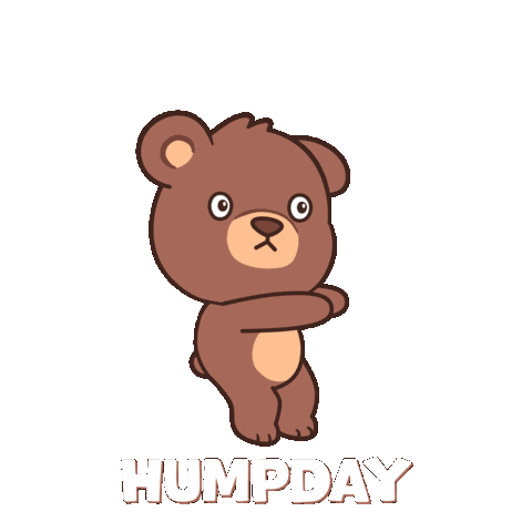 Teddy Bear Smile Sticker by BEARISH