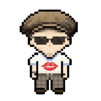 Love You Kiss Sticker