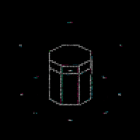 1mposter art animation loop 3d GIF