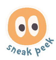 Coming Soon Eyes Sticker by Babipur