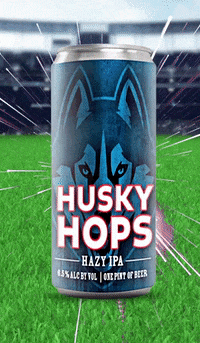 kinsmenbrewing craftbeer kinsmenbrewing huskyhops huskyhopsipa GIF