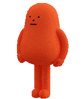 stickymonsterlab red face monster poor Sticker