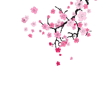 Cherry Blossom Travel Sticker by KTO Indonesia