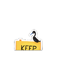 Birds Keepout Sticker by Parks Conservancy