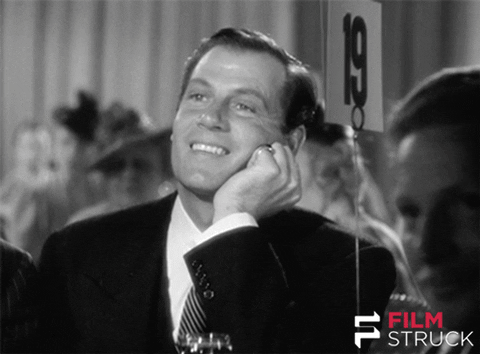 alfred hitchcock smile GIF by FilmStruck