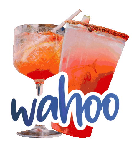 WahooRestaurante giphyupload drinks restaurante acapulco Sticker