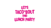 Party Lunch Sticker by Fairtrade Original