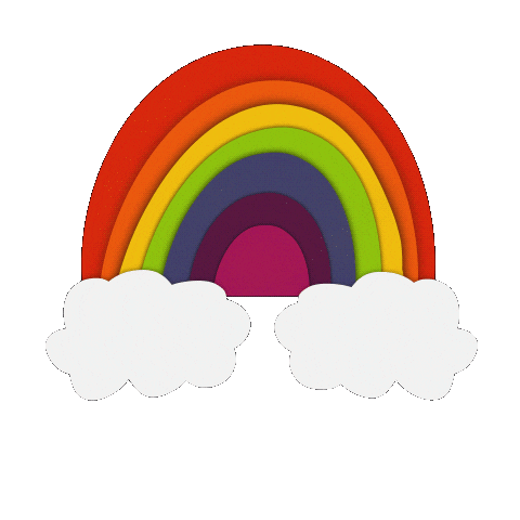 Rainbow Create Sticker