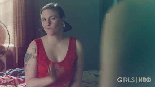 Lena Dunham Ok GIF by Girls on HBO
