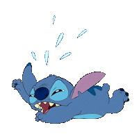 disneystyletw love dog blue disney Sticker