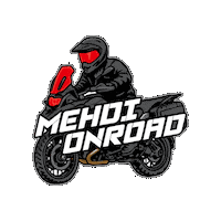 Mehdionroad  Sticker