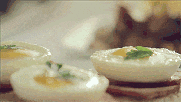 boiled eggs breakfast GIF