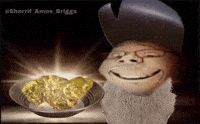 Gold Cowboy GIF
