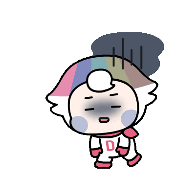 Tired Ghost Sticker by ddmkorea