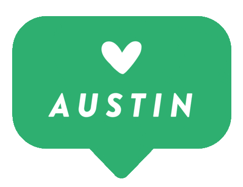 Texas Austin Sticker by Simplified