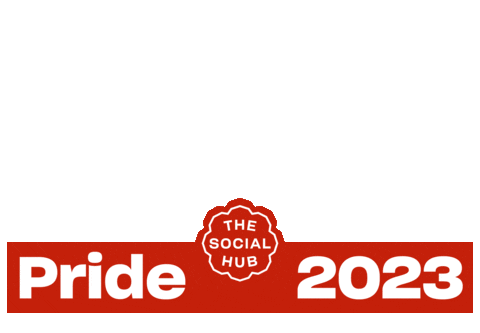 Rainbow Pride Sticker by The Social Hub