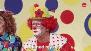 Clown GIF by BuzzFeed
