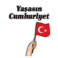 Ataturk 29Ekim Sticker by İzmir Özel Türk Koleji