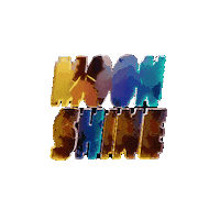 Moonshine64 party new york paris rave Sticker