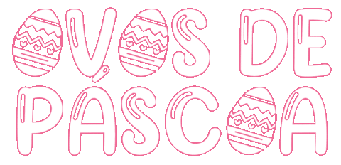 Chocolate Easter Sticker