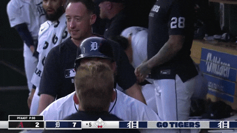 Celebrate Detroit Tigers GIF by MLB